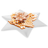 Plate Porcelain Star 27 cm