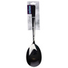 Salad Spoon Steel Black BLACK 25 cm