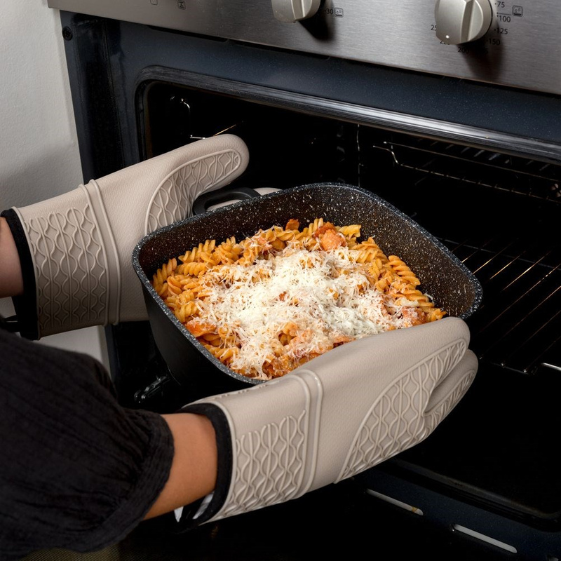 Pot Granite with Glass Lid FUNTZIO 20 cm, 3.4 l