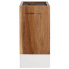 Knife Block Wooden WHITELINE