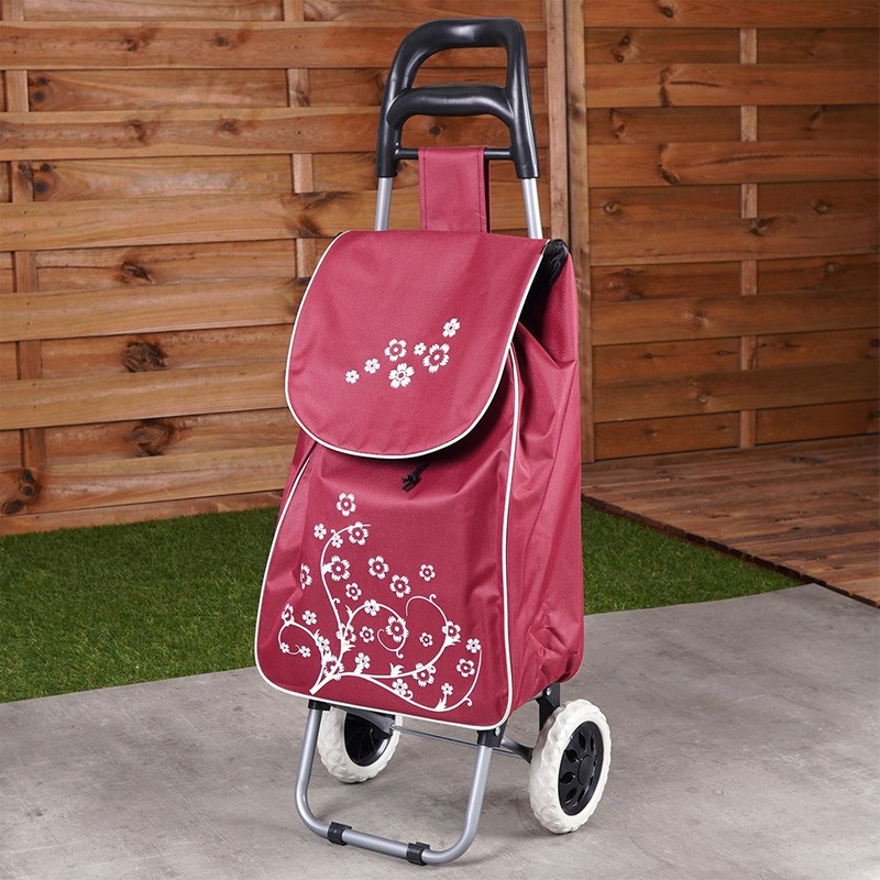 Shopping Trolley Maroon 30 l