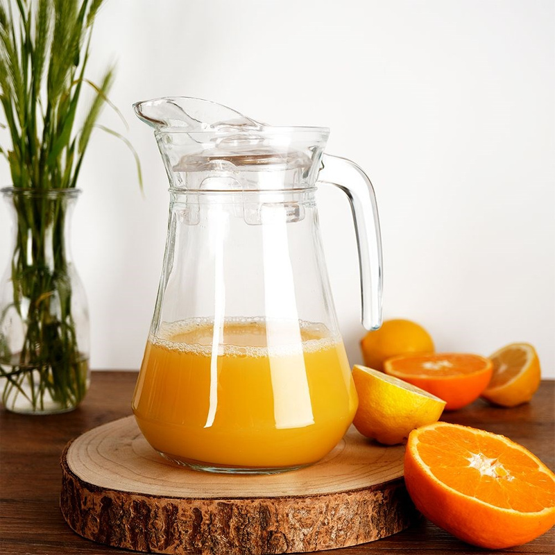 Jug Glass with Lid 1.4 l