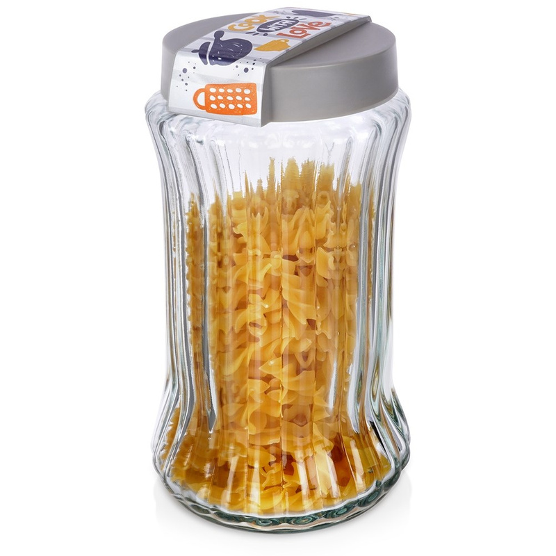 Dry Food Storage Container Glass 1.6 l