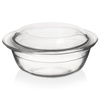 Casserole Dish Glass with Lid 24x20x10 cm, 1.5 l