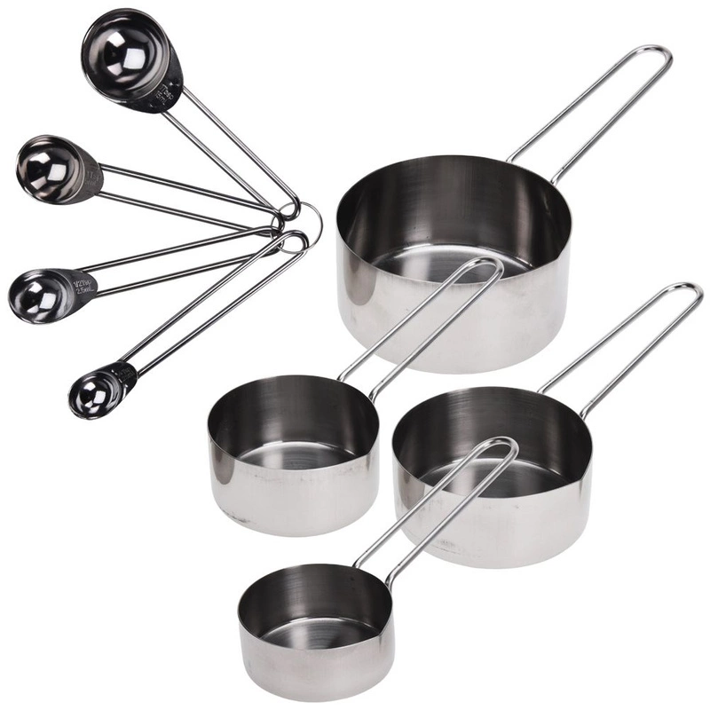 Measuring Spoons Steel 8 pcs
