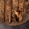 Cutlery Set Steel Copper for 6 People 24 pcs