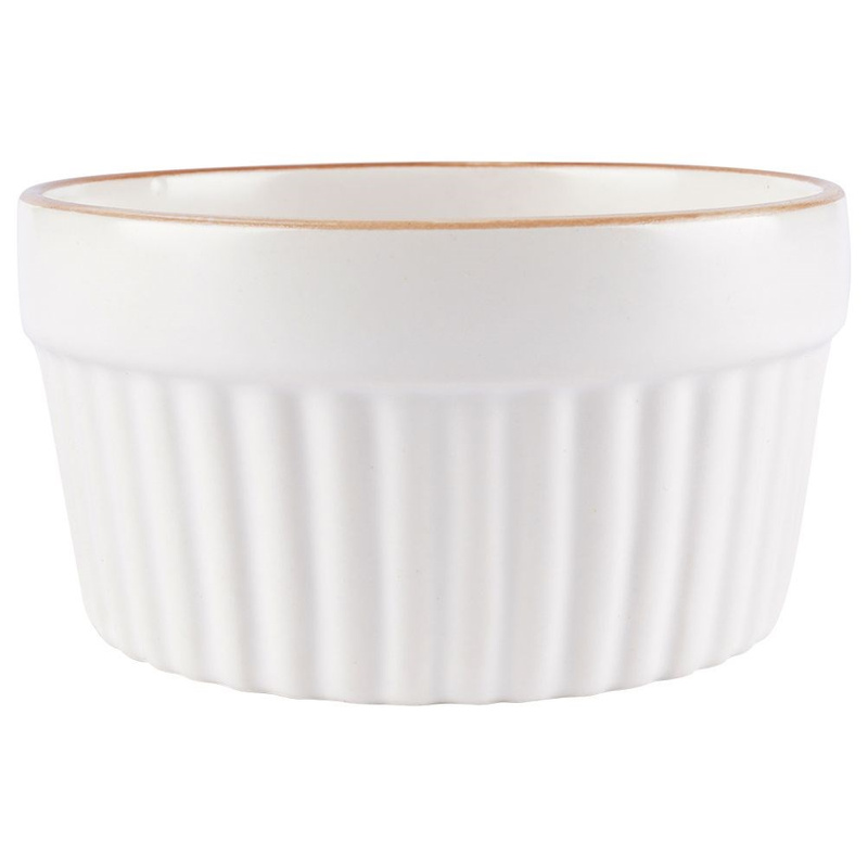 Miseczki do zapiekania porcelanowe biała 9 cm, 170 ml 2 szt.