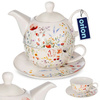Tea for One Porcelain POPPY 3 pcs