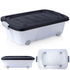 Underbed Storage Bag on Wheels Low 24 l
