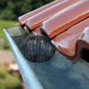Gutter Guard Plastic Black 2 pcs