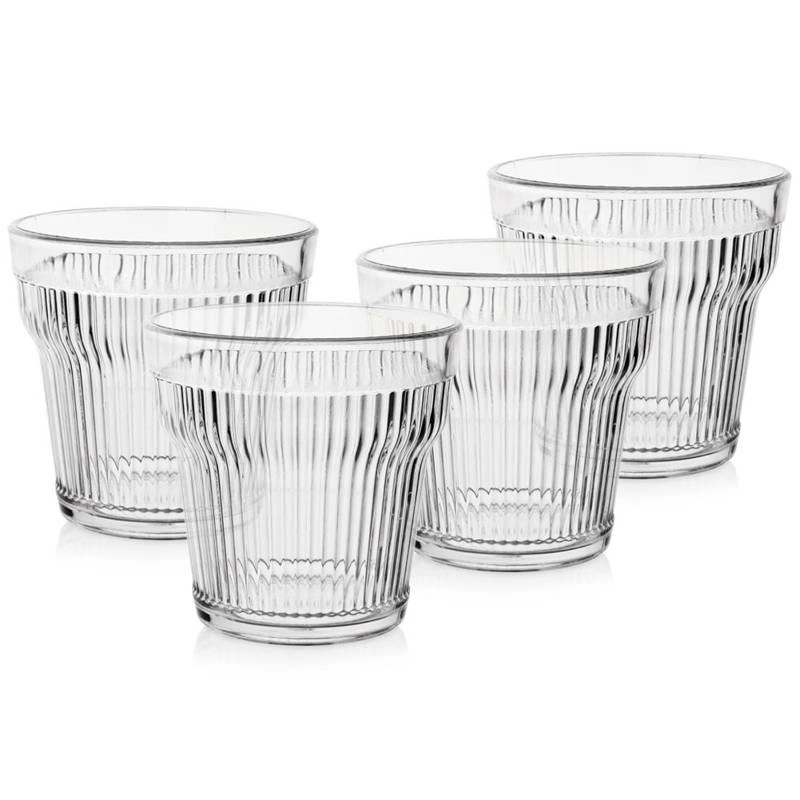 Glasses Plastic CHARISMA 350 ml 4 pcs