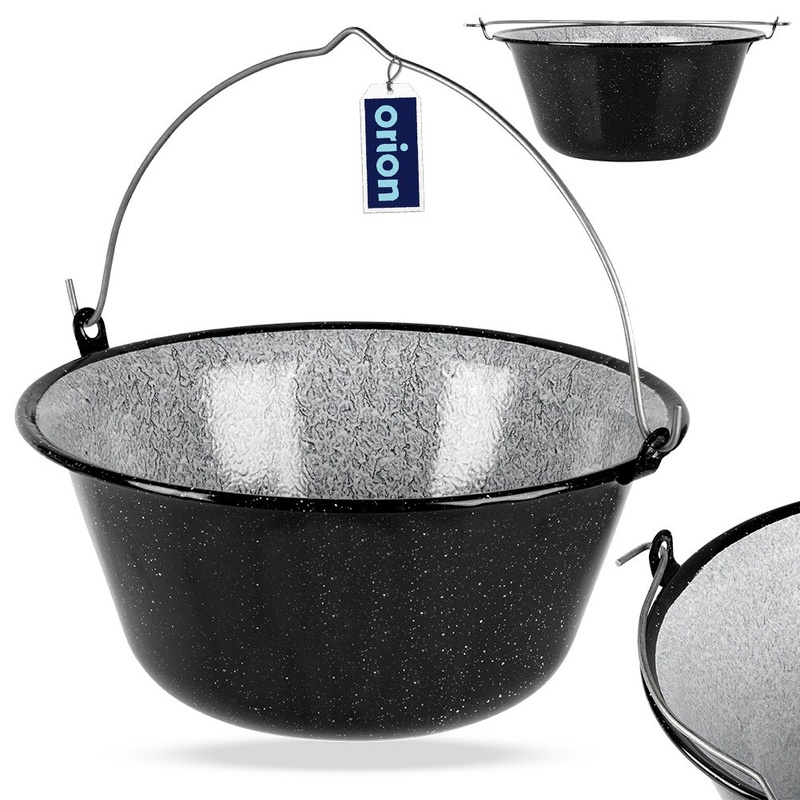 Cauldron with Handle Enamel 13 l