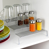 Kitchen Shelf Metal Gray 3-Level 28x26x11 cm