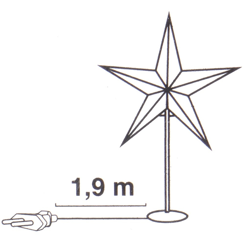 Table Lamp Paper 45x13x70 cm