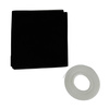 Skylight Mosquito Net Black 140x120 cm