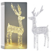 Renifer świecący zewnętrzny 120 LED 120 cm