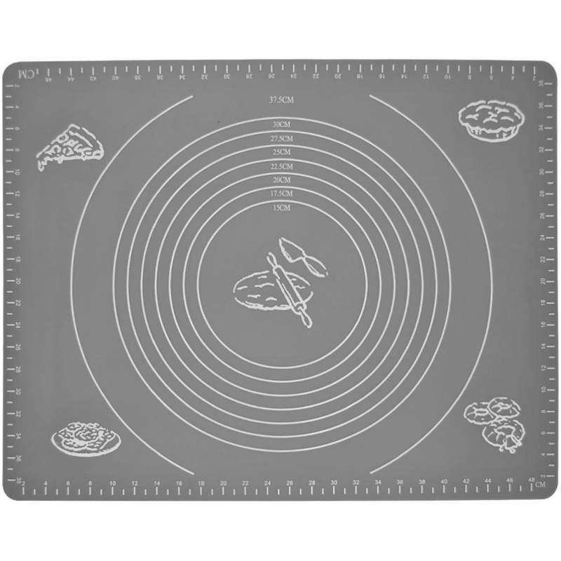 ORION Silicone pastry board + silicone roller set
