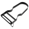 Fruit and Vegetable Peeler Steel Black 11.5 cm