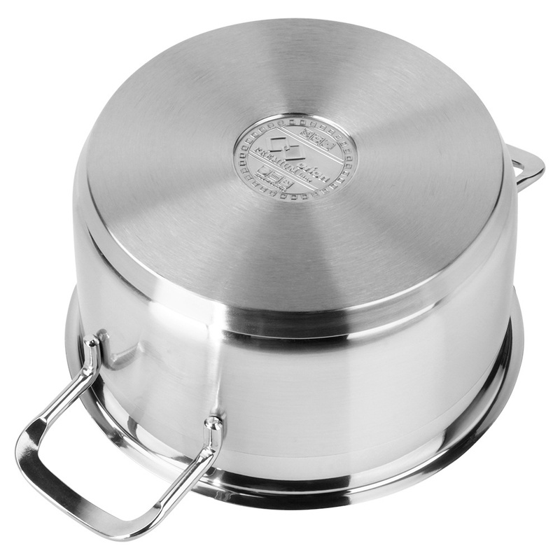 Pot Steel with Lid ANETT 18 cm, 2.3 l