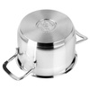 Garnek stalowy z pokrywką ANETT 14 cm, 1,5 l