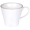 Kubek porcelanowy biały 380 ml 4 szt.