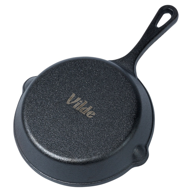 Frying Pan Cast Iron with Silicone Liner CAST LINE 20 cm