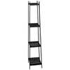 Kwietnik drewniany czarny 150 cm