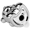 Piggy Bank Ceramic Silver Mirror 14.5x12.5x17 cm