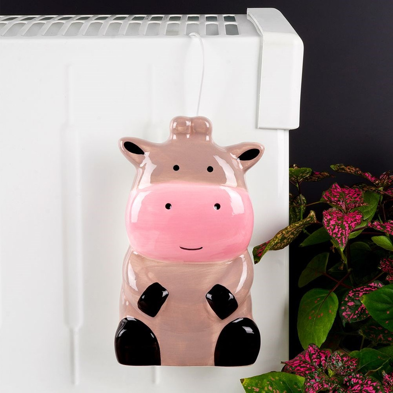Radiator Humidifier Ceramic Cow for Children 170 ml
