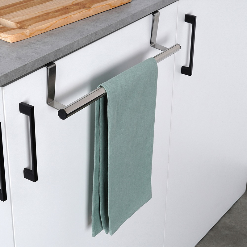 Over Door Hanger Steel Silver Adjustable 25-40 cm