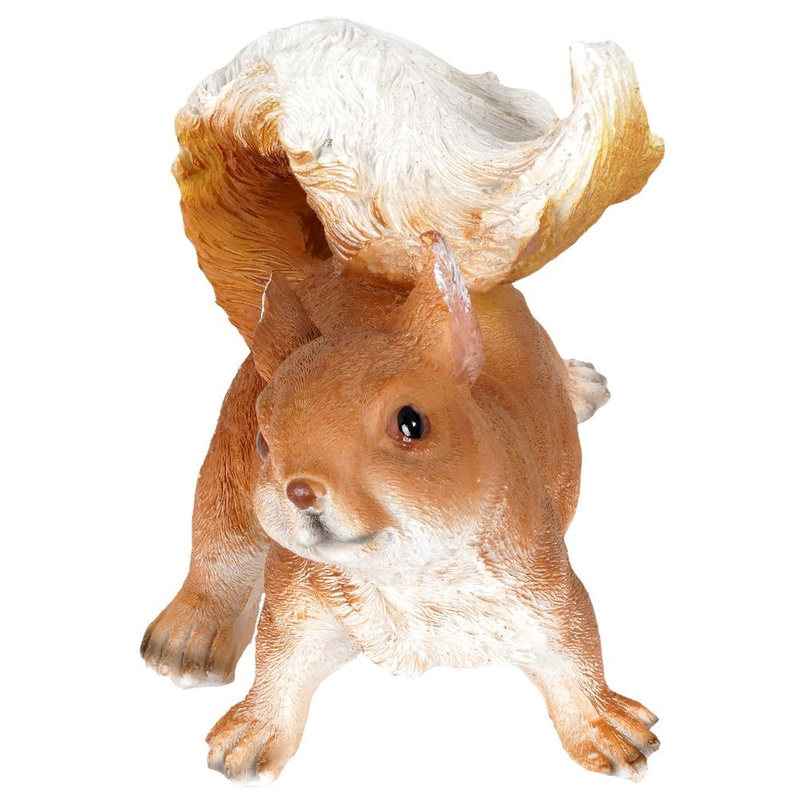 Garden Statue Squirrel 17x10x12 cm