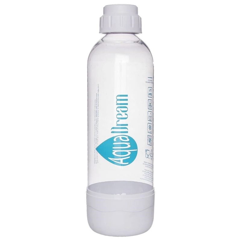 Butelka na wodę do saturatora biała AQUADREAM 1,1 l