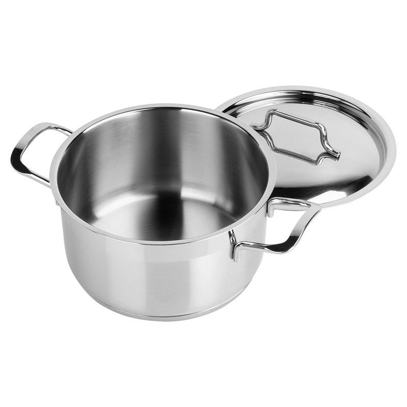 Pot Steel with Lid ANETT 18 cm, 2.3 l