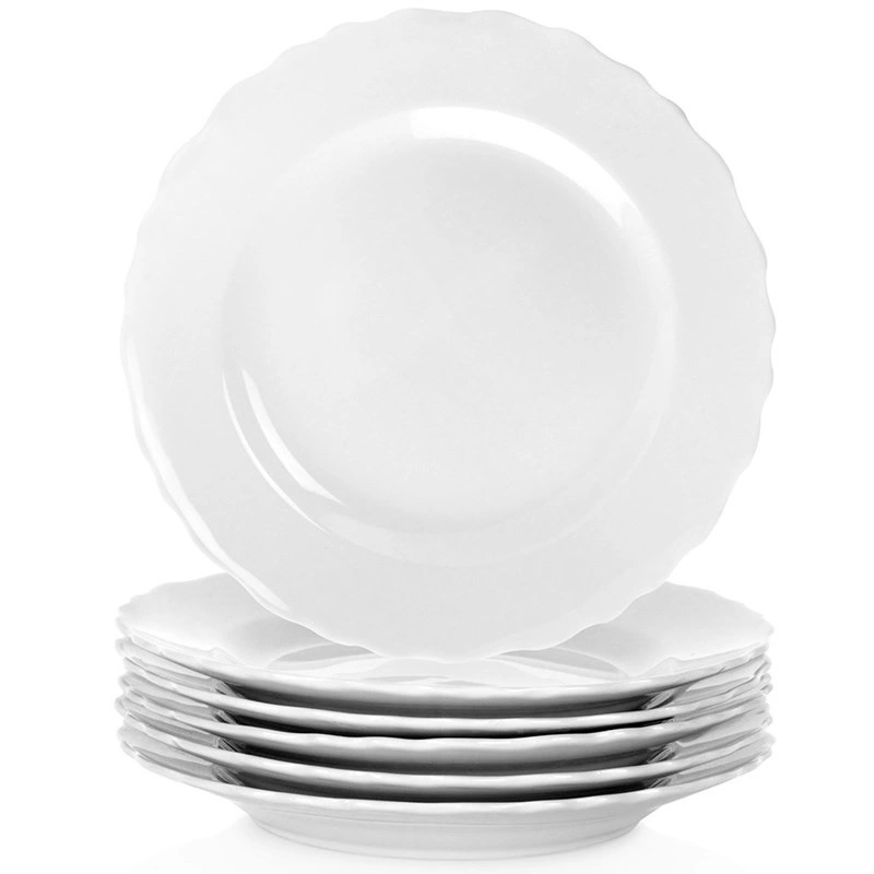 Dessert Plate Porcelain MONA 19.5 cm 6 pcs