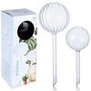Watering Globes Glass 2 pcs