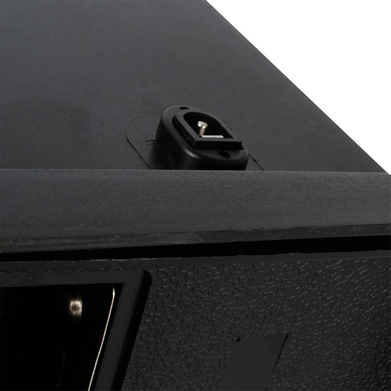 Led Electric Fireplace Black with Timer 30x28 cm