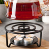Teapot Warmer Metal Black